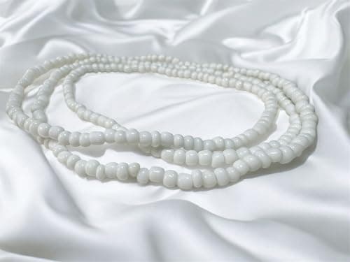 Detalle de Collar Obbatalá 40 cm de pureza