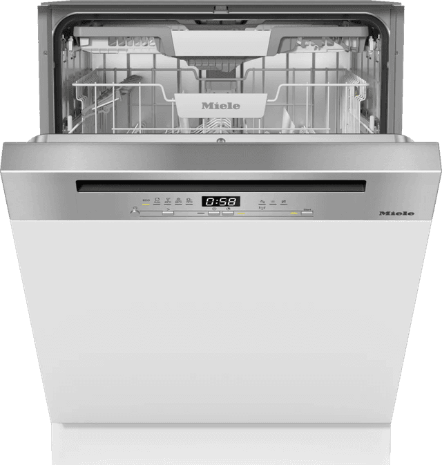 Detalle de Miele G 5811 SCi Active Plus teilintegrierte Spülmaschine in Grau