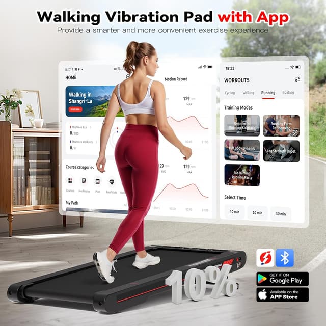 Thumbnail 1 de Lysole 4 in 1 Walking Vibration Pad 4 modes