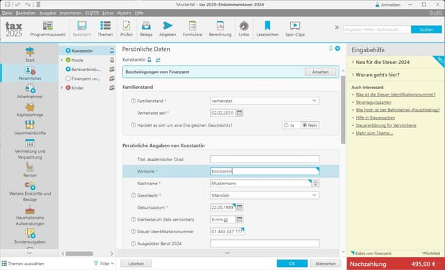Thumbnail 4 de Tax 2025 DVD Box Steuererklärung 2024 📀