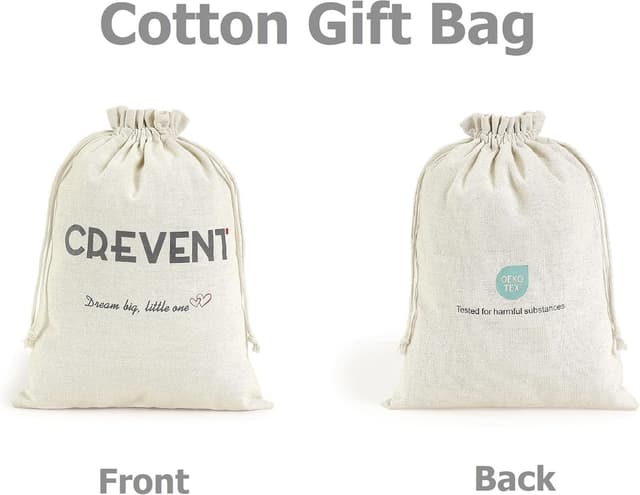 Detalle 2 de Crevent Babydecke 75 x 100 cm aus Bio-Musselin