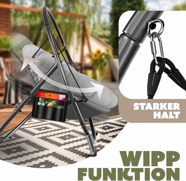 Thumbnail 4 de KESSER Hängesessel Bali mit Gestell