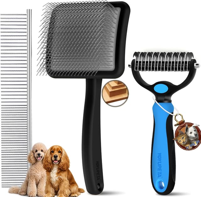 Imagen de YOYUPETA Pin Slicker Brush Set for doodles en OfertitasTOP