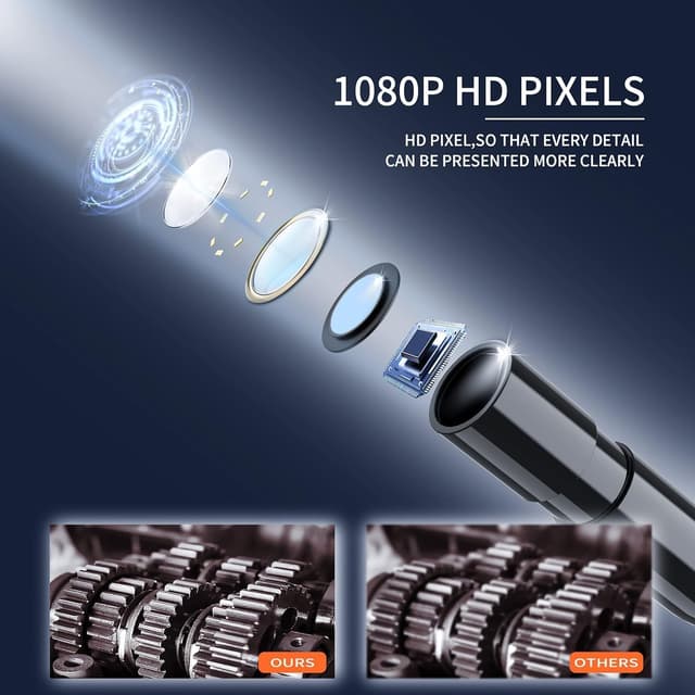 Thumbnail 6 de Daxiongmao 1080P Endoscope Camera 5m inspection