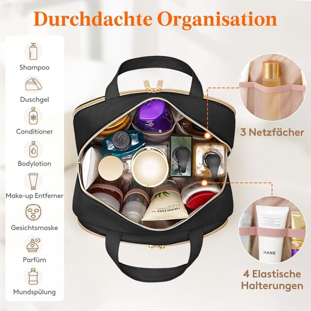 Detalle de Lifewit Reise Kulturtasche 10L