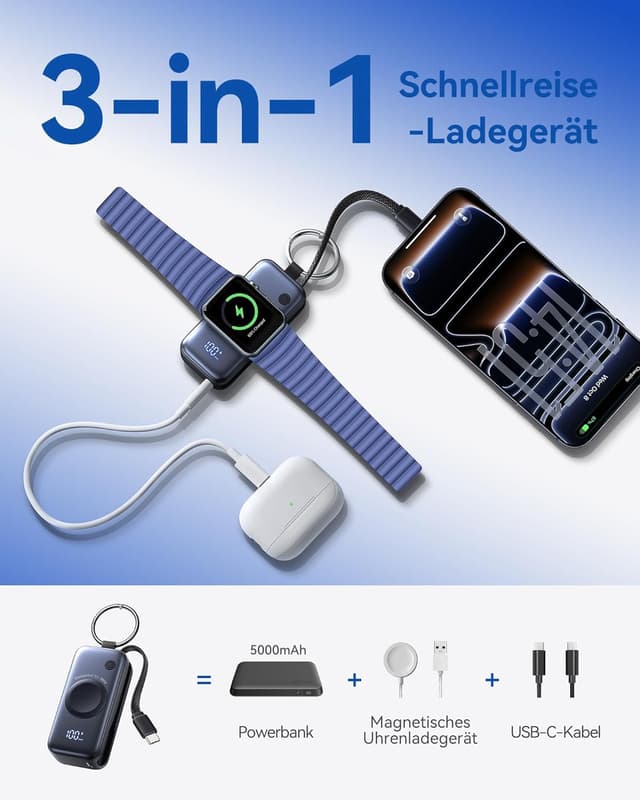 Detalle 2 de INIU Power Bank 5000mAh Mini