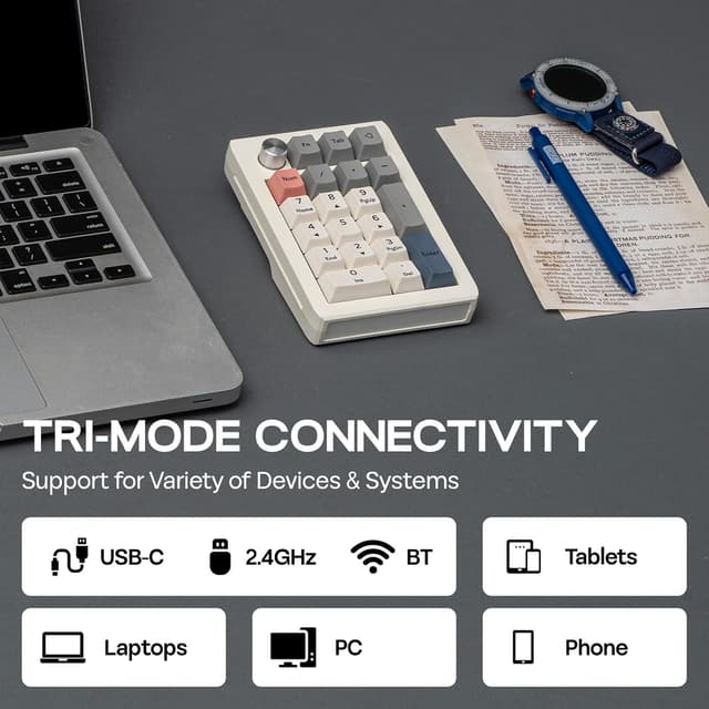 Thumbnail 3 de EPOMAKER EK21 VIA Numpad