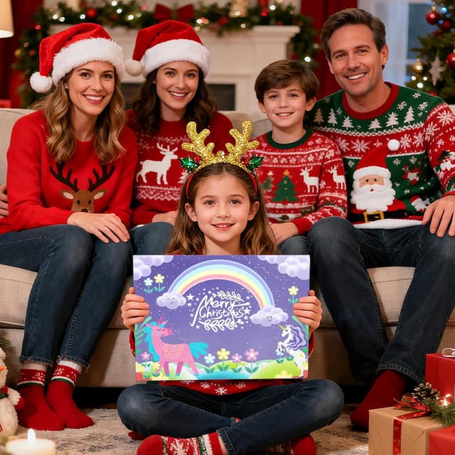 Detalle 2 de Calendrier de l'Avent licorne fille 2025, 24 jours de cadeaux 🎉