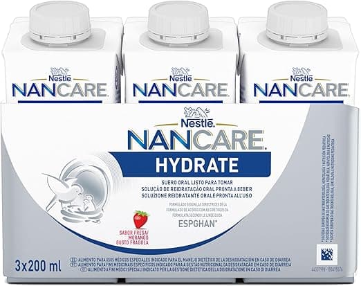 Imagen de Nestlé NANCARE HYDRATE Suero Líquido 3x200ml 💧 en OfertitasTOP