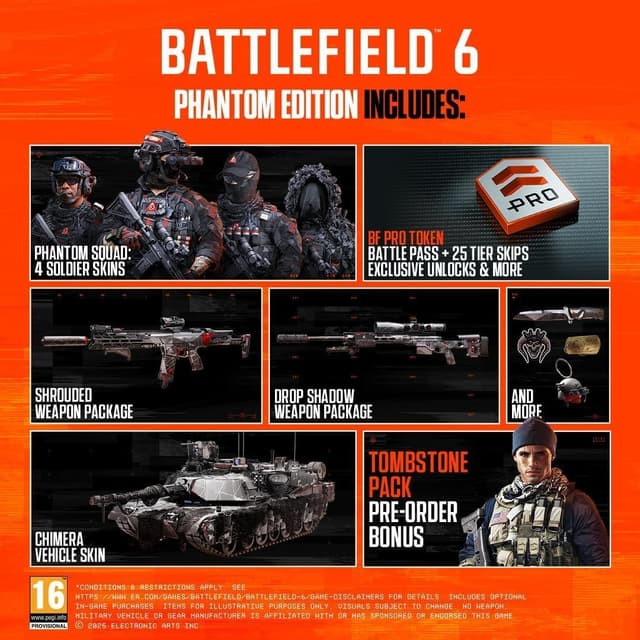 Detalle 2 de BATTLEFIELD 6 Phantom Edition Xbox Series X|S digital code