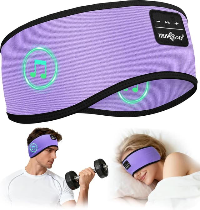Detalle de MUSICOZY sleep headphones BT 5.4