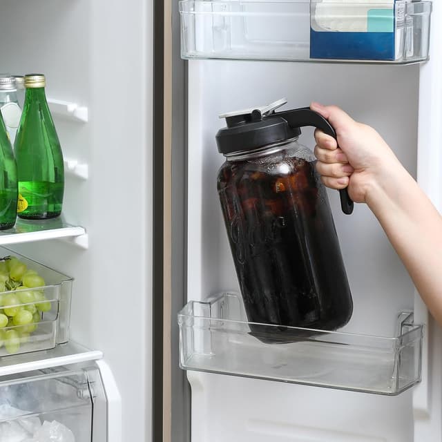 Thumbnail 5 de AOZITA 64 oz Glass Pitcher with Filter Lid 🥤