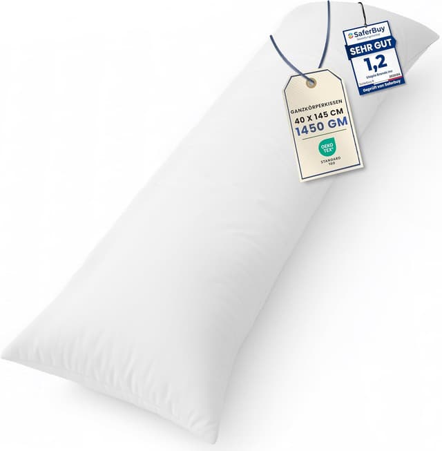 Detalle de Utopia Bedding Nackenkissen 40 x 145 cm