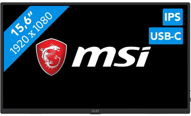 Detalle 2 de MSI PRO MP165DE E6 Tragbarer Monitor