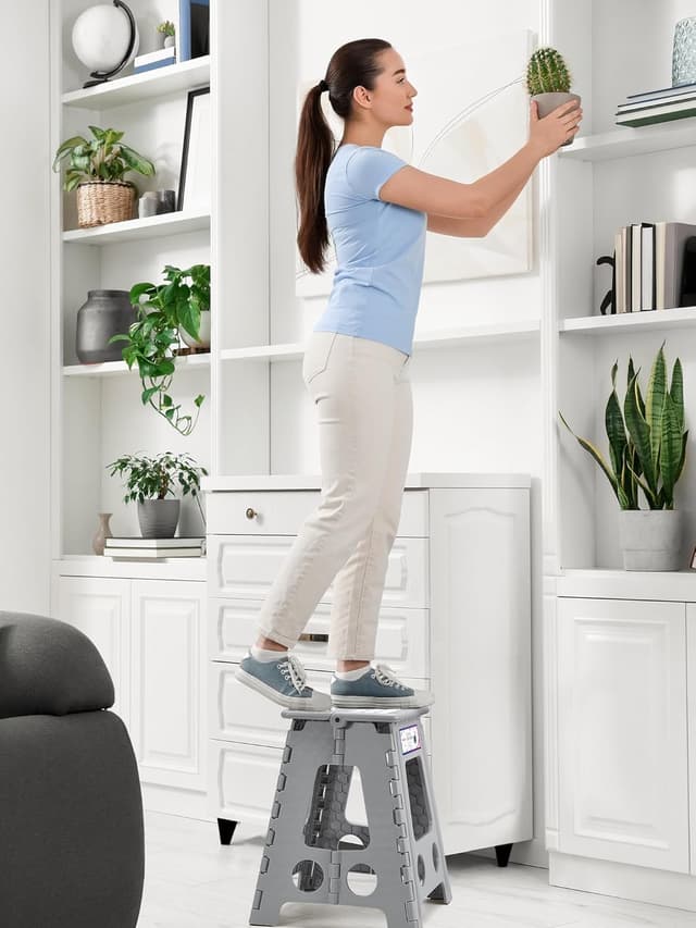 Thumbnail 6 de HOUSE DAY 16 inch Folding Step Stool, 40 cm high