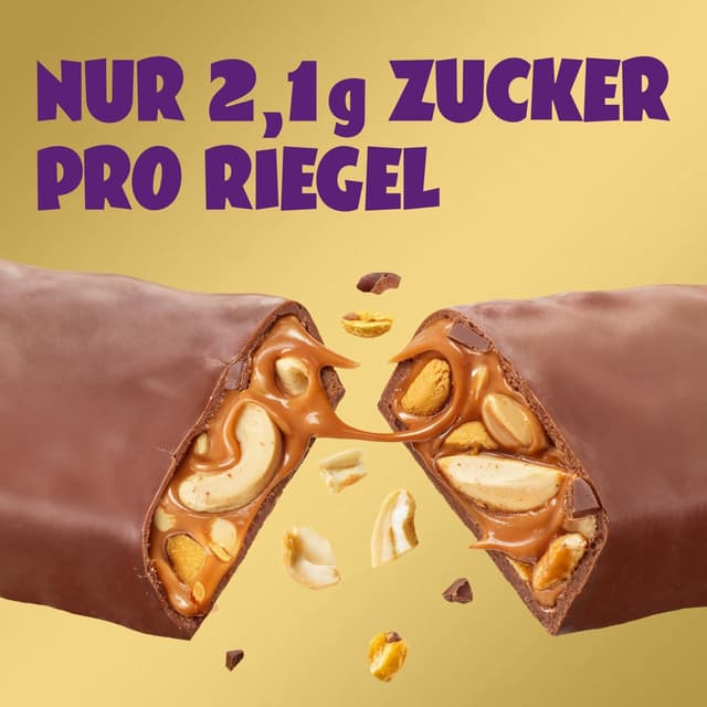 Thumbnail 4 de ahead Popcorn Caramel 12x38g Schokoriegel 🍫