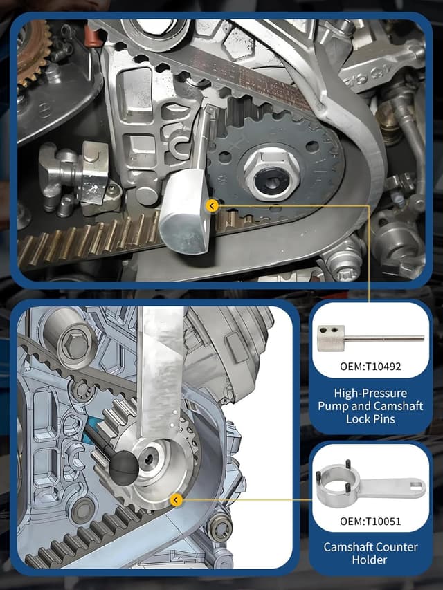 Detalle 1 de Wvoillty Motor Einstellwerkzeug-Set 10-teilig