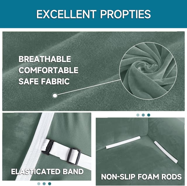 Detalle 1 de Copridivano velluto anti-graffio 3 posti