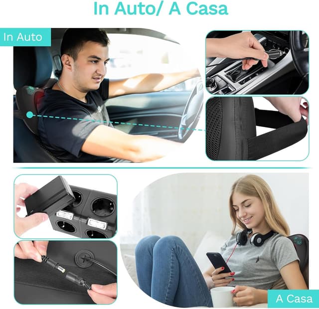 Thumbnail 6 de TAKRINK Cuscino Massaggiatore 8 nodi 💆