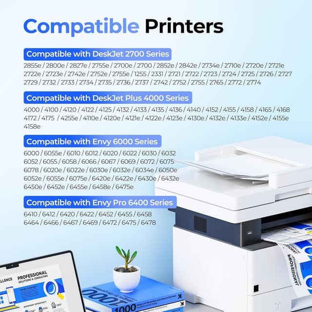 Detalle 2 de Acaves 67XL Ink Cartridges Combo Pack 1 Black 1 Color