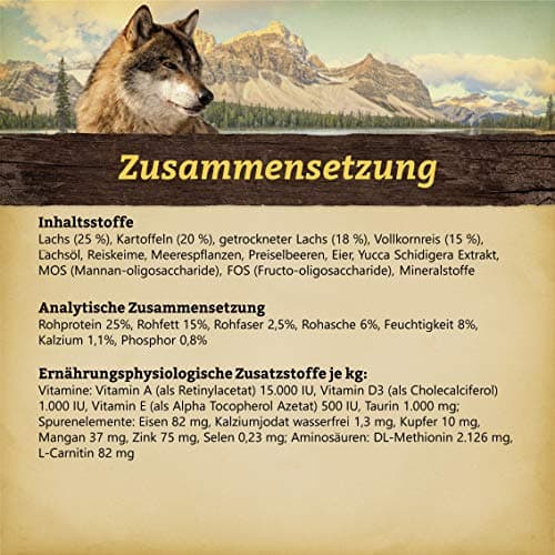 Detalle de Wolfsblut Alaska Salmon 2 kg - Alimento Deshidratado 🐟