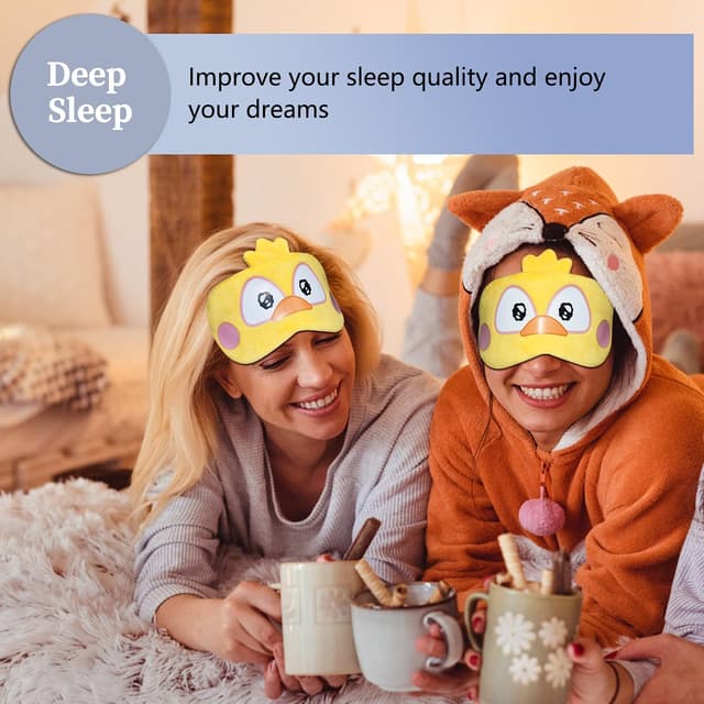 Thumbnail 1 de Mezeic Schlafmaske Küken Augenmaske