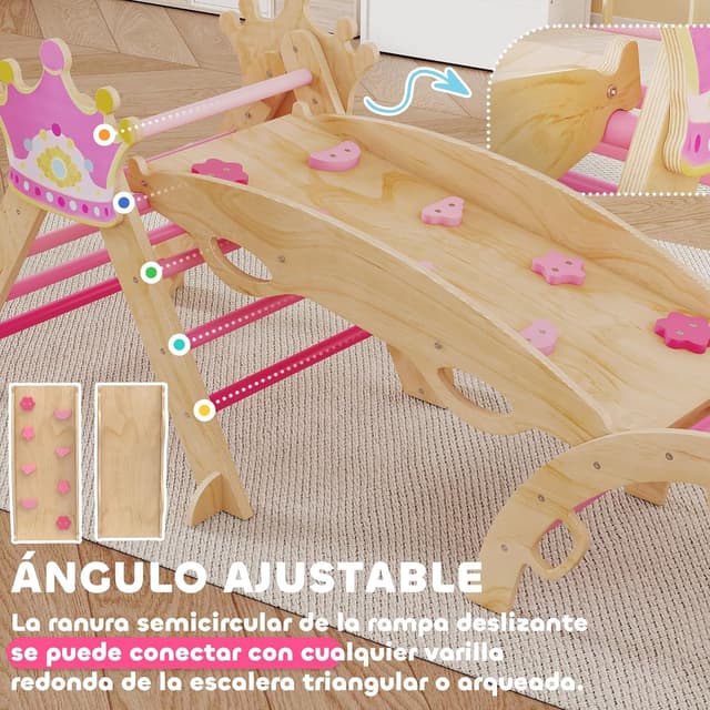 Thumbnail 4 de AIYAPLAY Triángulo de escalada 8 en 1 50 kg