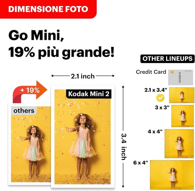 Detalle 1 de Kodak Mini Shot 2 Retro 4PASS, 2-in-1