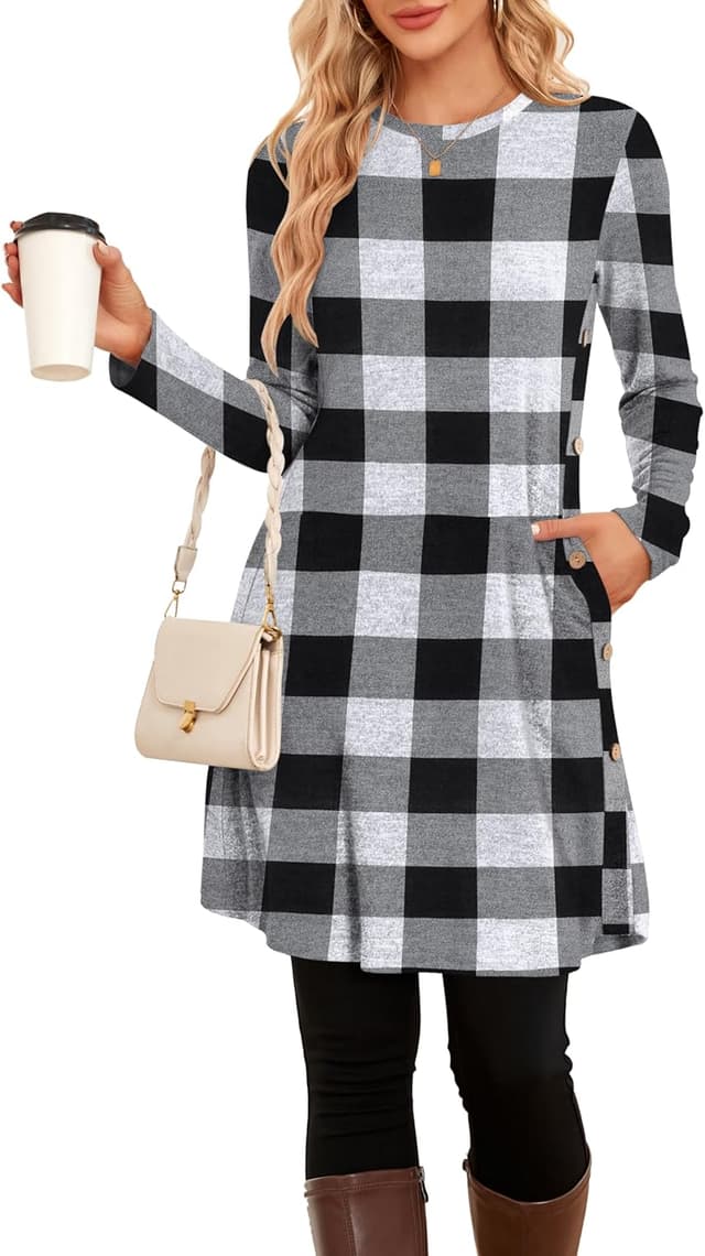 Thumbnail 5 de NARRAME Pullover-Kleid langärmelig S–XXL 👗