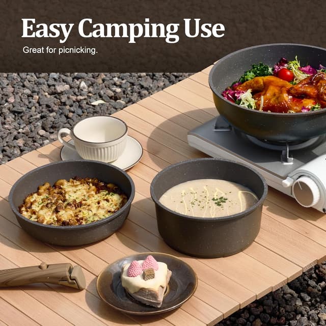 Thumbnail 5 de CAROTE 17PCS Nonstick Cookware Set