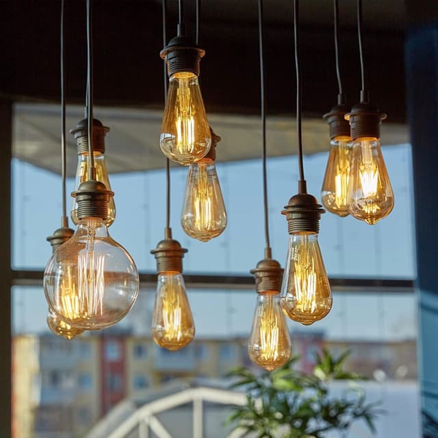 Thumbnail 6 de YUNRRD Vintage E27 LED Edison Bulb ST64 4W