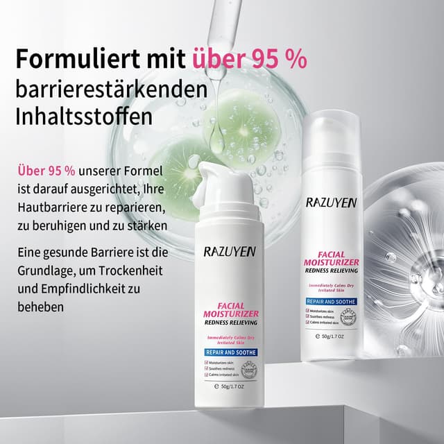 Detalle 2 de RAZU YEN Anti Rötungen Creme, 50 ml