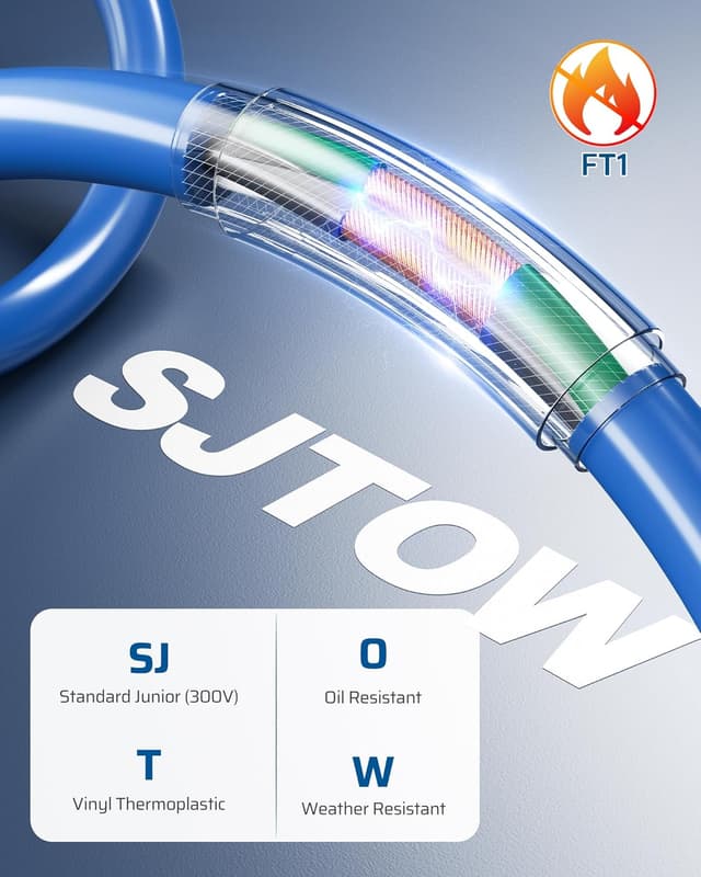 Thumbnail 3 de DEWENWILS Extension Cord 50 ft Reel 🔌