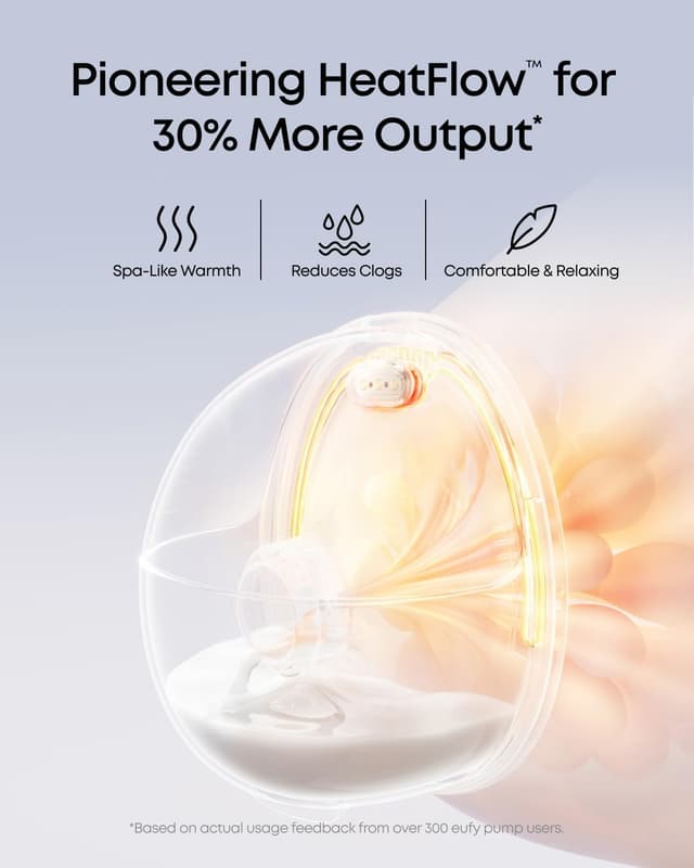 Detalle 2 de eufy Breast Pump E20 300 mmHg