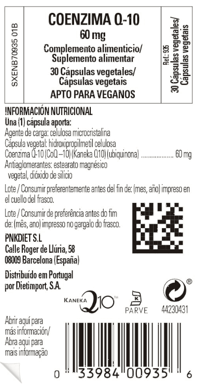 Thumbnail 1 de Solgar Coenzima Q-10 60 mg 🌿 30 Cápsulas Vegetarianas