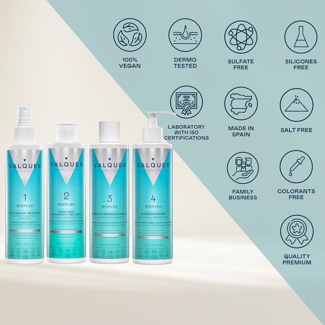 Detalle 2 de Valquer Bioplex Pack Completo ✨ Tratamiento Capilar Reconstructor