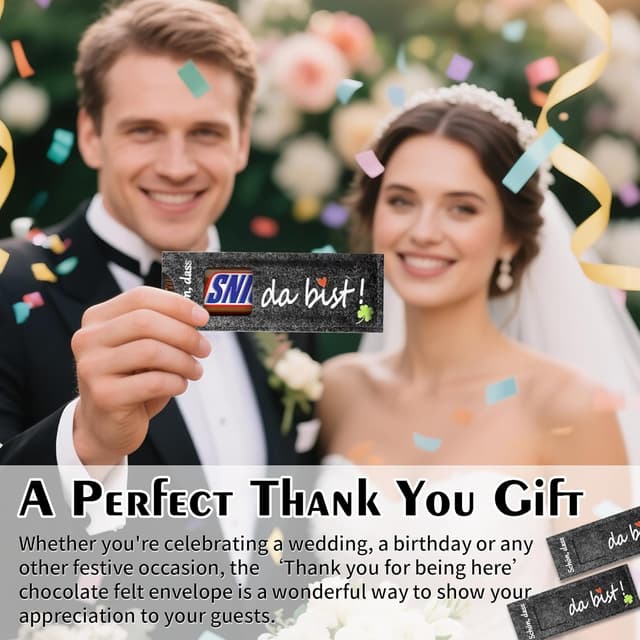 Thumbnail 2 de Filzhülle 15 Stück für Schokolade