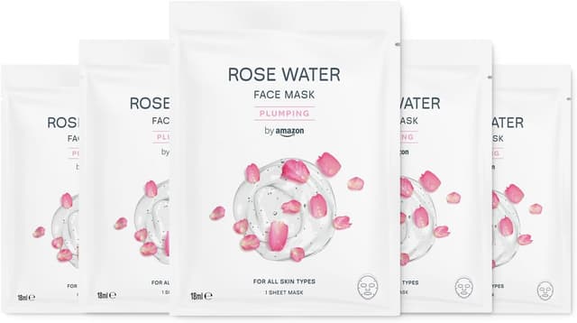 Imagen de by Amazon Mascarilla agua rosa 5x 18 ml en OfertitasTOP