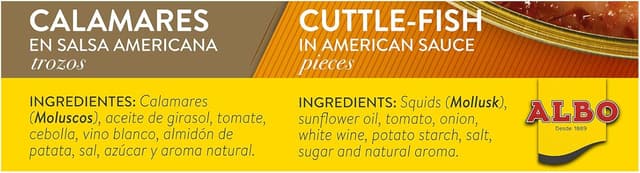Thumbnail 2 de Calamares en Salsa Americana La Sirena 110g 🦑