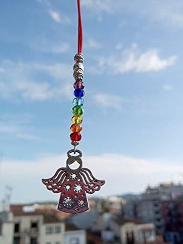 Detalle 2 de SIMBOLIKS Amuleto para coche protección ángel