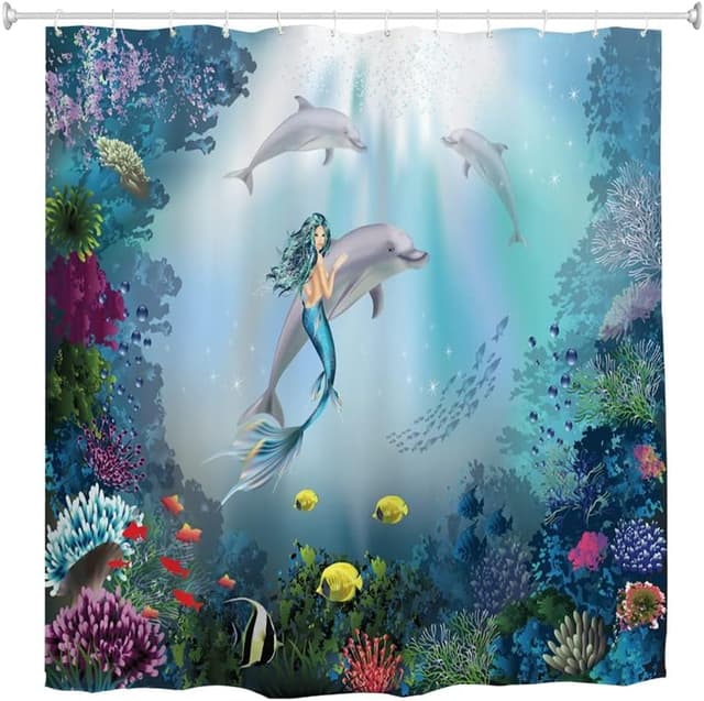 Detalle de Delfin Duschvorhang 180 x 200 cm