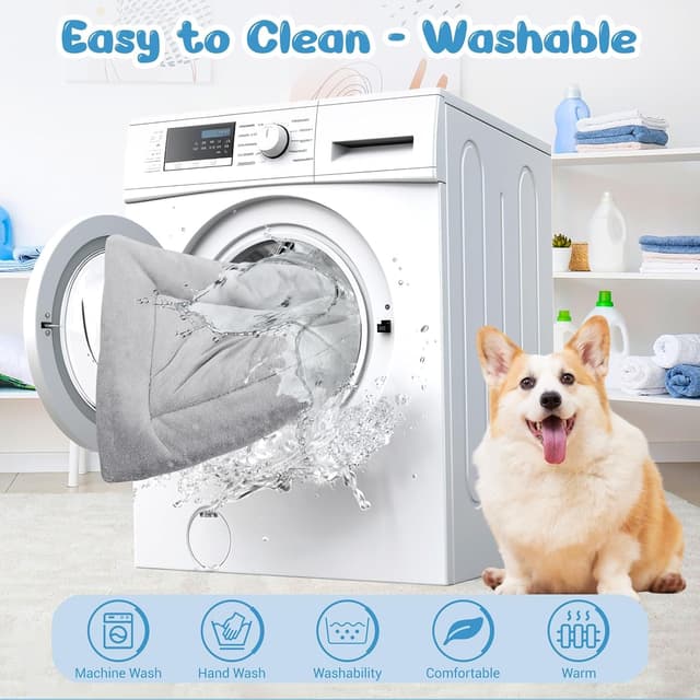 Thumbnail 4 de Baodan Washable Dog Bed M 75x50 cm
