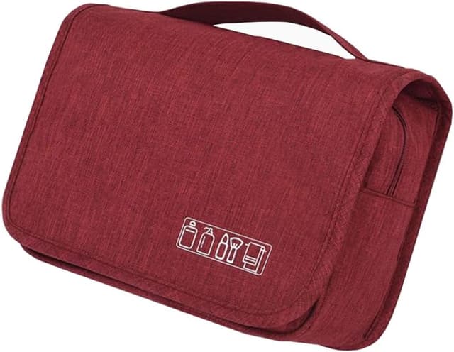 Detalle de Reise-Kulturbeutel rot SIMPLE, 123 g