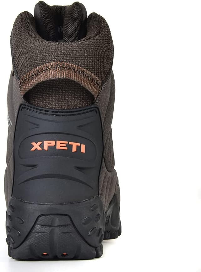 Detalle 2 de XPETI Men’s Waterproof Hiking Boots – waterproof mesh & 7mm multi-directional lugs