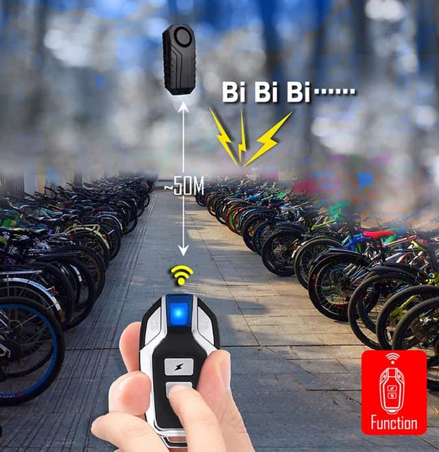 Detalle 2 de Meichoon Bike Alarm 113 dB vibration sensor