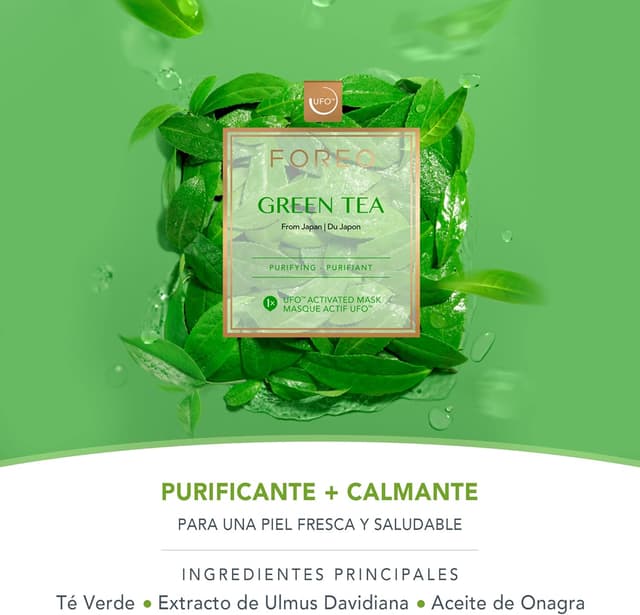 Thumbnail 2 de FOREO UFO Green Tea - Mascarillas faciales purificantes 🍵