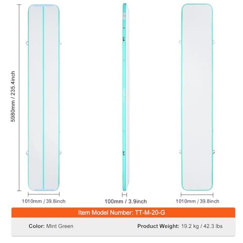 Thumbnail 7 de VEVOR Colchoneta inflable 6 m 10 cm 🧘♀