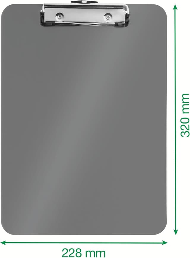 Detalle 2 de Leitz WOW portablocco A4 con gancio e clip retrattile in metallo, capacità 75 fogli, rosso 39710026