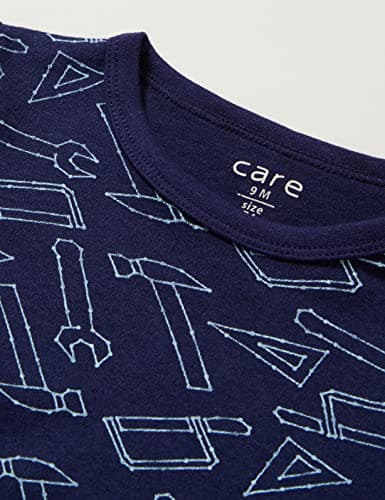 Detalle 1 de Care Bodies Unisex Bebés, 3 Pzas Manga Larga, Azul 💙