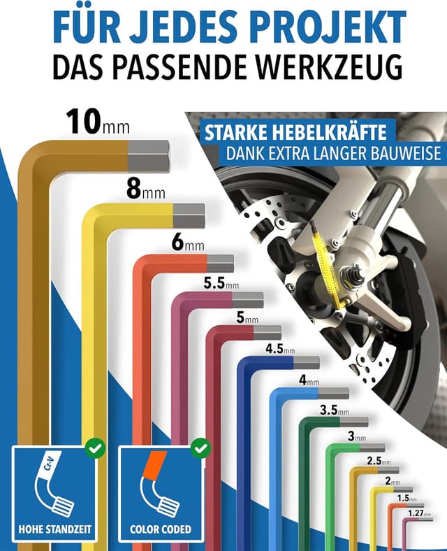 Thumbnail 1 de STONE REEF Innensechskantschlüssel Set 13tlg